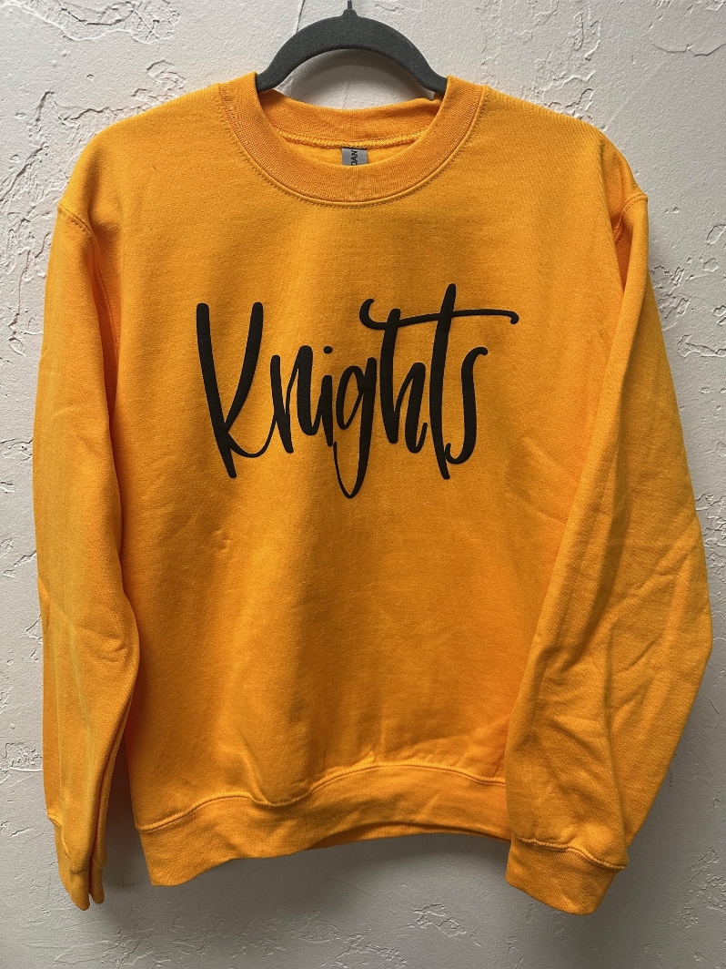Product Description: Crewneck "Knights" Sweatshirt</br></br>...coming soon...</br> Crewneck "Knights" Sweatshirt